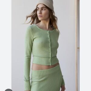 Brand New Without Tag Out From Under BouncePlush Suki Ribbed Cardigan